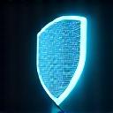 A glowing shield icon with a siren effect, symbolizing urgent protection and immediate support, set against a dark, secure background.