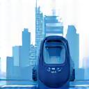 A classic telephone icon over a cityscape background, representing phone support with a local Miami team