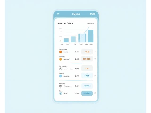 A screen showing a debt payoff calculator with different debt types, interest rates, and projected payoff dates.